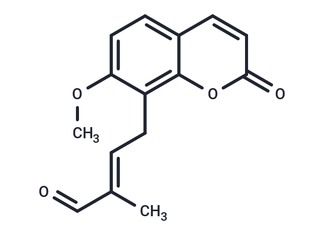 2'E-3'-formaldehydylosthole Chemical Structure