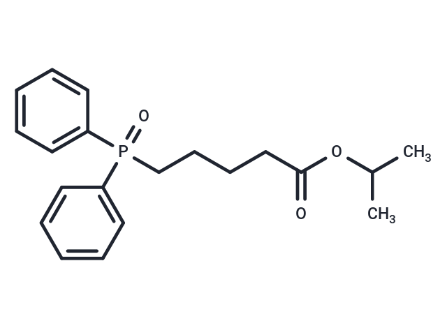 Isopropyl 5-(Diphenylphosphoryl)pentanoate Chemical Structure