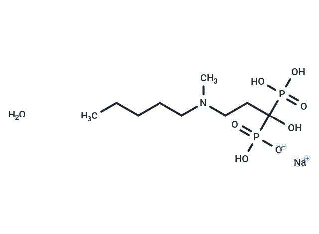 Ibandronate sodium monohydrate Chemical Structure