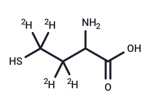 DL-Homocysteine-3,3,4,4-d4 Chemical Structure