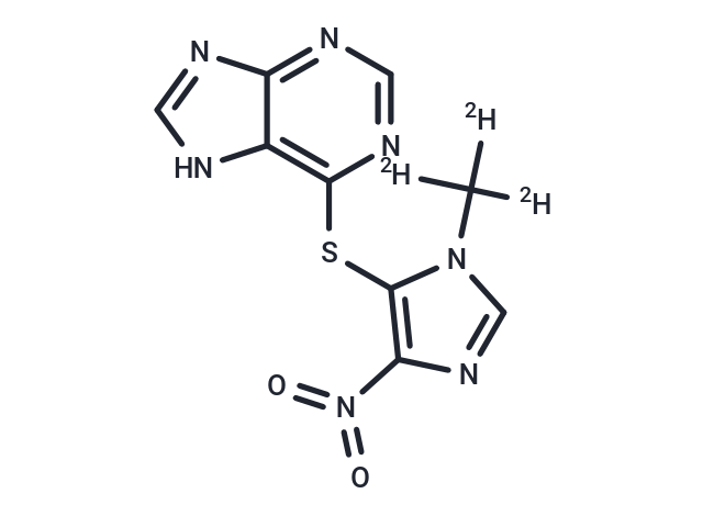 Azathioprine-d3 Chemical Structure