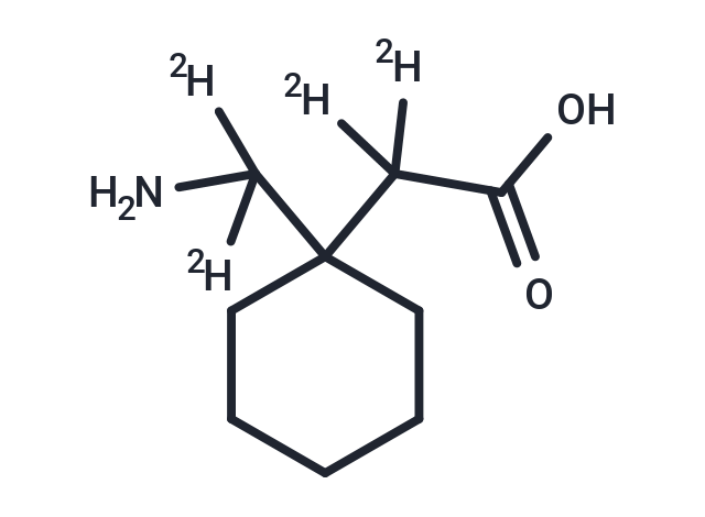 Gabapentin-d4 Chemical Structure