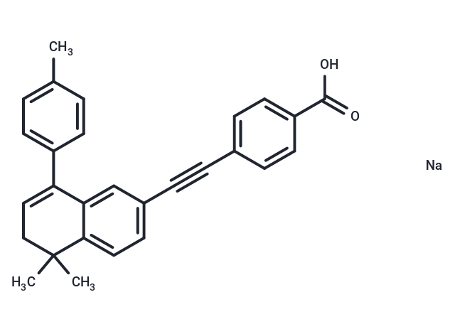 AGN 193109 sodium Chemical Structure