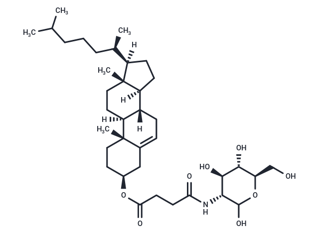 Glucosamine Cholesterol Chemical Structure