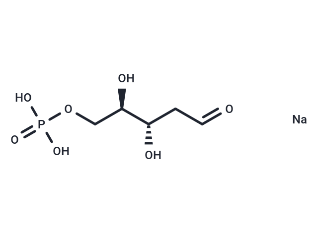 2-Deoxyribose 5-phosphate disodium Chemical Structure