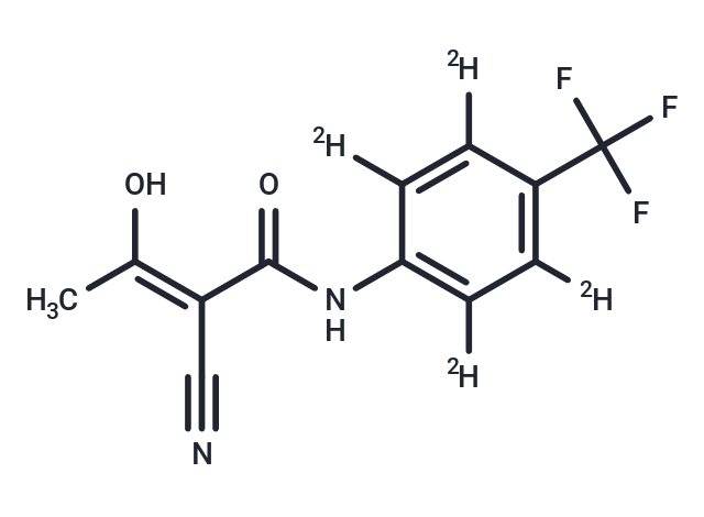 Leflunomide EP Impurity B-d4 Chemical Structure