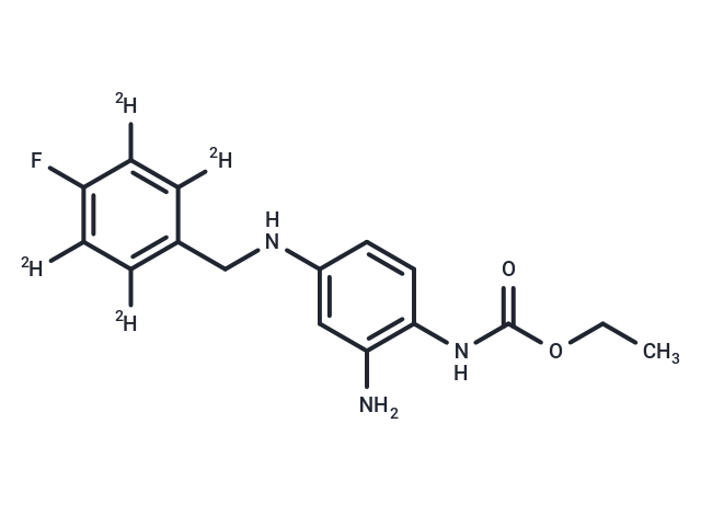 Retigabine-d4 Chemical Structure