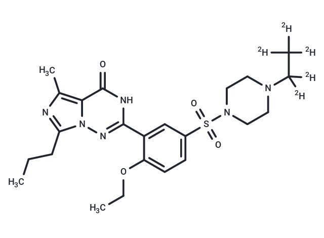 Vardenafil-d5 Chemical Structure