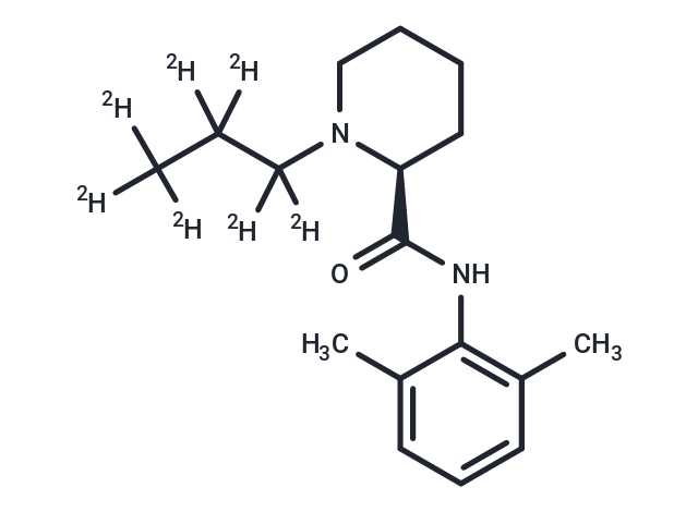 Ropivacaine-d7 Chemical Structure