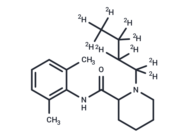 Bupivacaine-d9 Chemical Structure