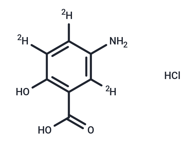 Mesalamine-d3 Chemical Structure