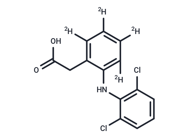 Diclofenac-d4 Chemical Structure
