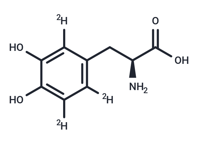 L-Dopa-2,5,6-d3 Chemical Structure