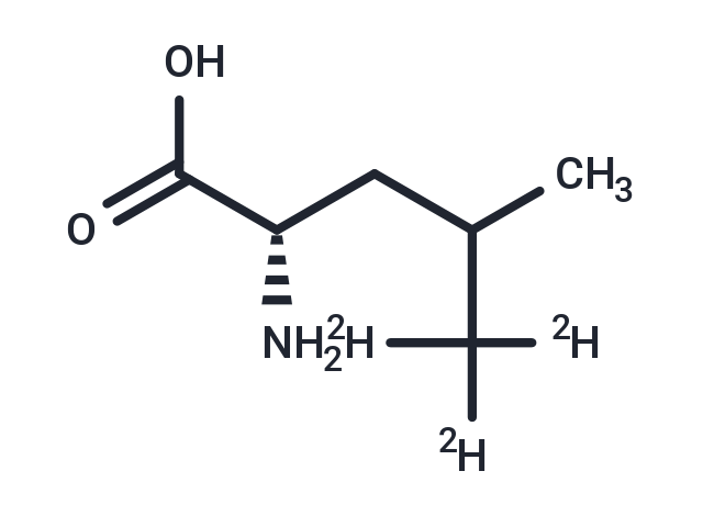 L-Leucine-d3 Chemical Structure