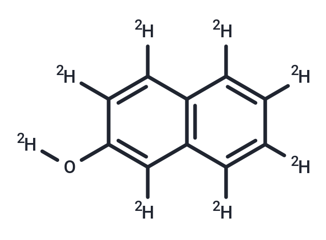 2-Naphthol-d8 Chemical Structure