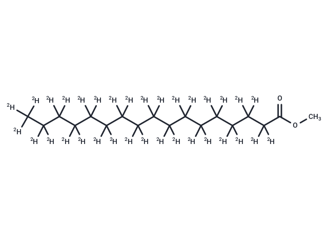 Methyl Heptadecanoate-d33 Chemical Structure