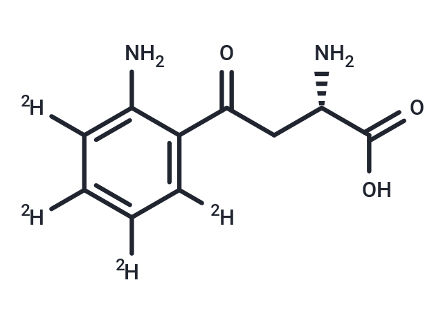 L-Kynurenine-d4-1 Chemical Structure
