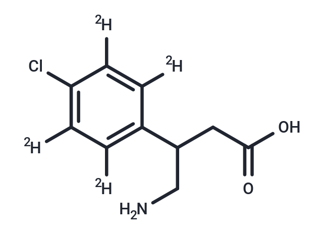 Baclofen-d4 Chemical Structure