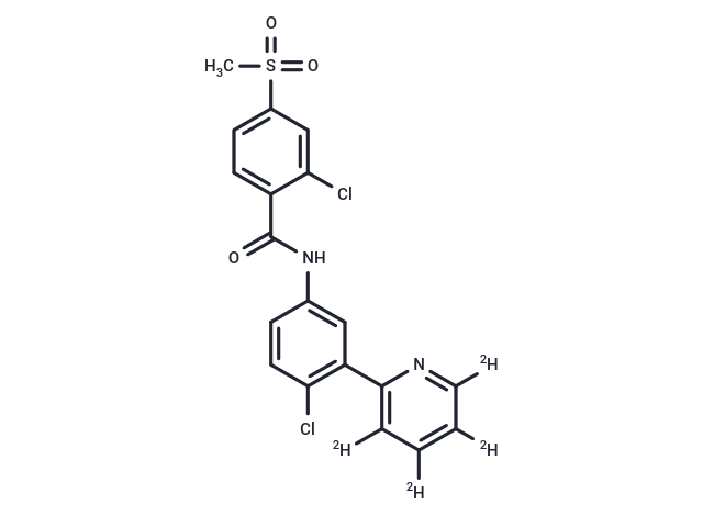 Vismodegib-d4 Chemical Structure