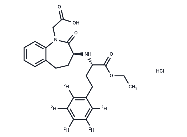 Benazepril-d5 HCl Chemical Structure