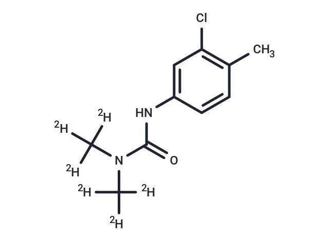 Chlorotoluron-d6 (N,N-dimethyl-d6) Chemical Structure