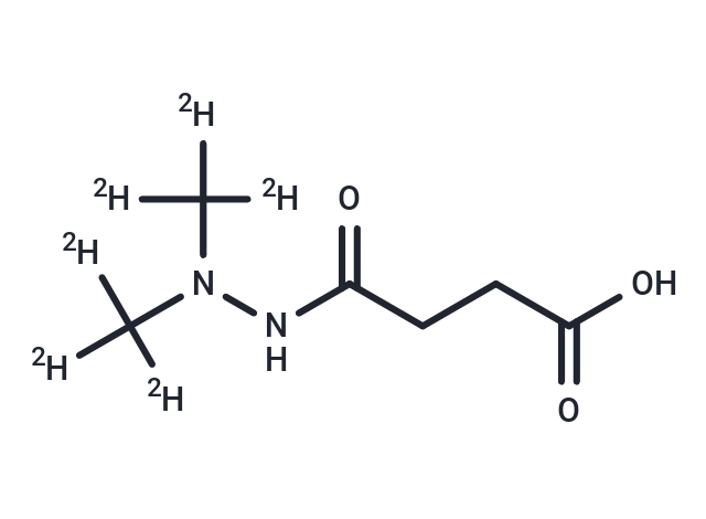Daminozide-d6 (dimethyl-d6) Chemical Structure