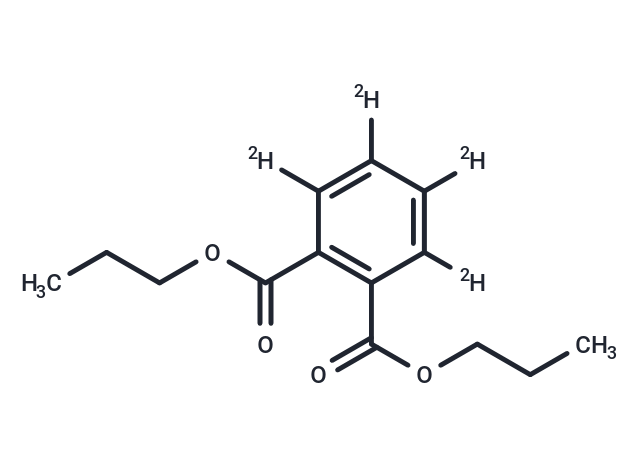 Phthalic acid, bis-propyl ester-d4 Chemical Structure