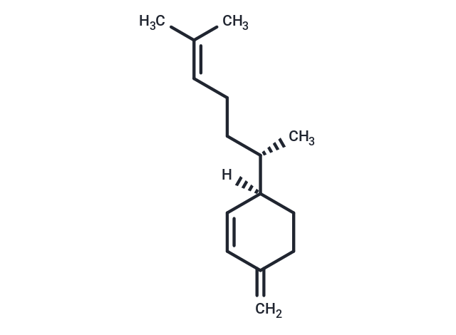 (−)-β-Sesquiphellandrene Chemical Structure