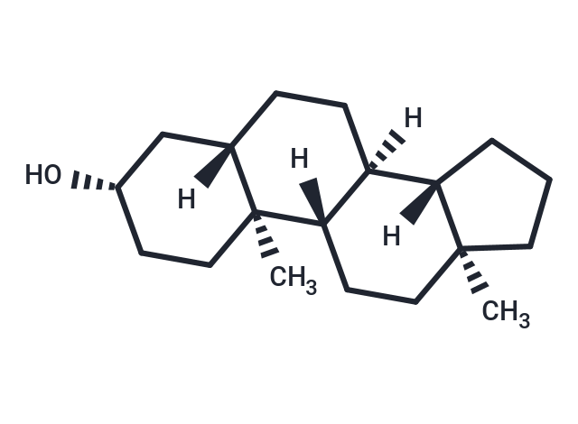 5α-Androstan-3β-ol Chemical Structure