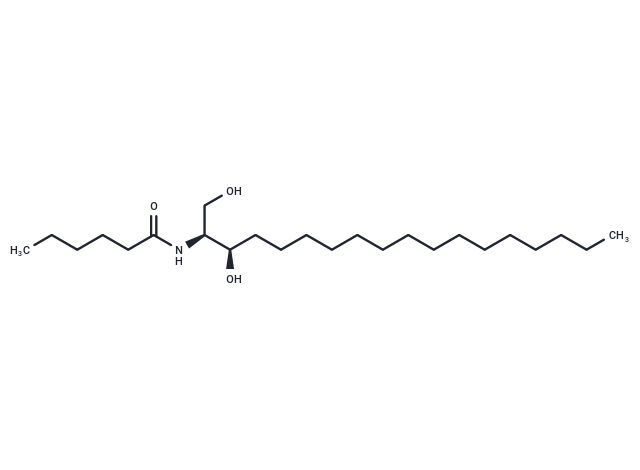 C6 dihydro Ceramide (d18:0/6:0) Chemical Structure