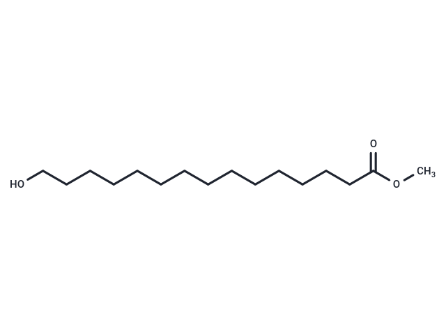 15-hydroxy Pentadecanoic Acid methyl ester Chemical Structure