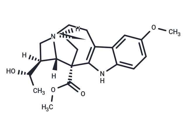 (−)-Voacangarine Chemical Structure