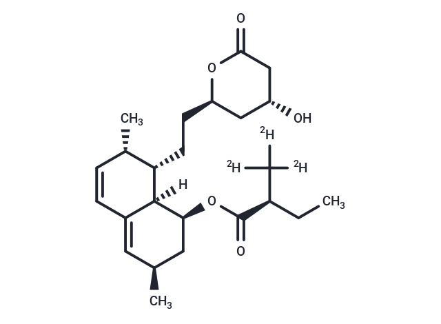 Lovastatin-d3 Chemical Structure