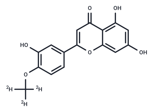 Diosmetin-d3 Chemical Structure