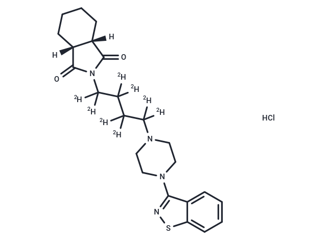 Perospirone-d8 HCl Chemical Structure