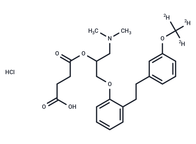 Sarpogrelate-d3 HCl Chemical Structure