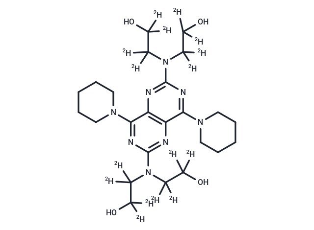 Dipyridamole-d16 Chemical Structure