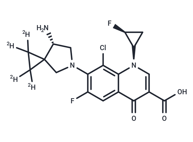 Sitafloxacin-d4 Chemical Structure