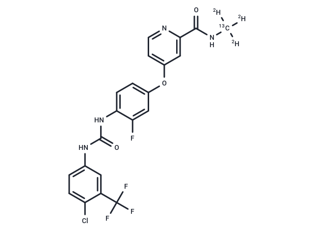 Regorafenib-13C-d3 Chemical Structure