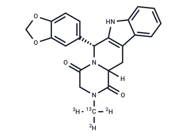 Tadalafil-13C-d3 Chemical Structure