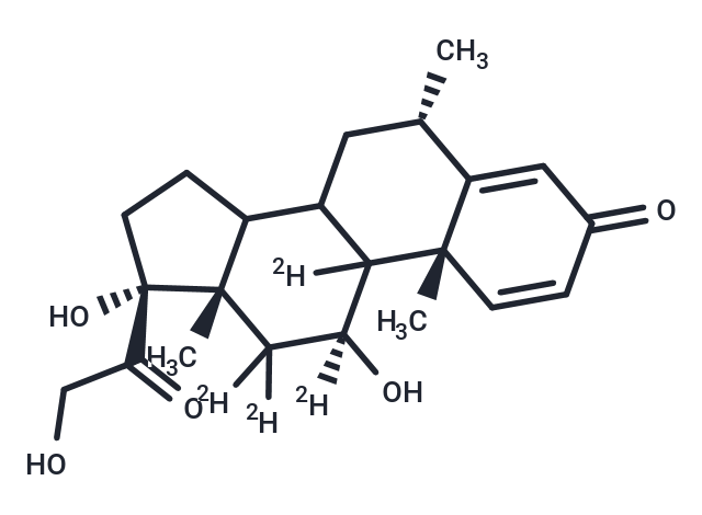 Prednisolone-d4 Chemical Structure