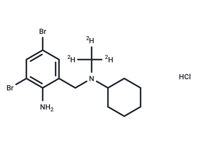 Bromhexine-d3 HCl Chemical Structure