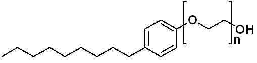 4-Nonylphenol polyethoxylate Chemical Structure