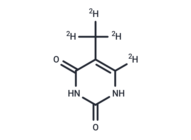 Thymine-d4 Chemical Structure