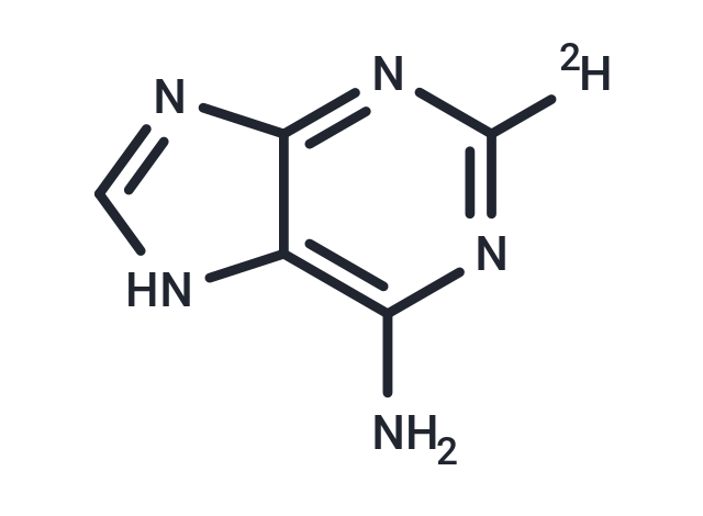 Adenine-2-d1 Chemical Structure