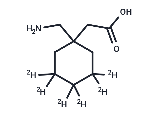 Gabapentin-d6 Chemical Structure