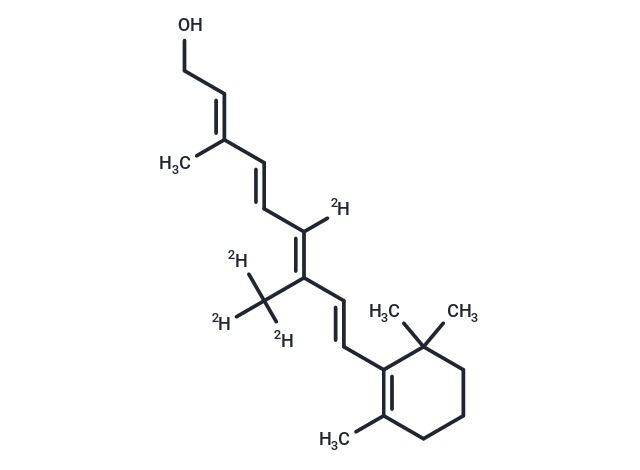 Vitamin A-d4 Chemical Structure