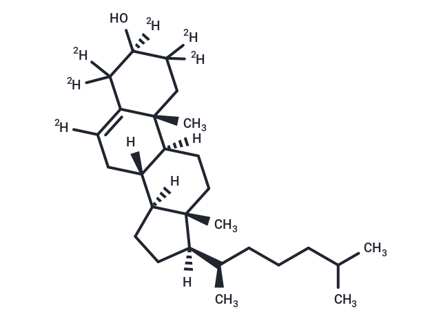 Cholesterol-d6-1 Chemical Structure