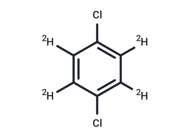 1,4-Dichlorobenzene-d4 Chemical Structure