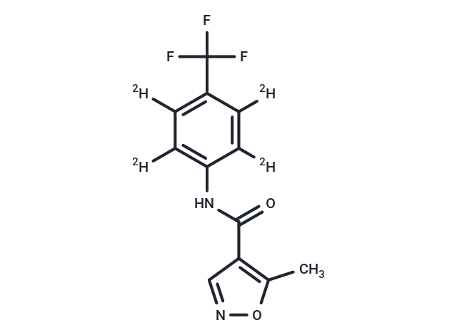 Leflunomide-d4 Chemical Structure